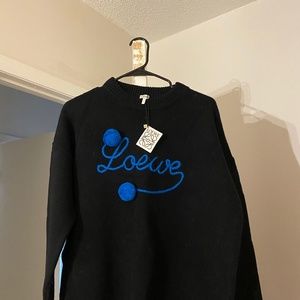 Black & Blue Loewe sweater